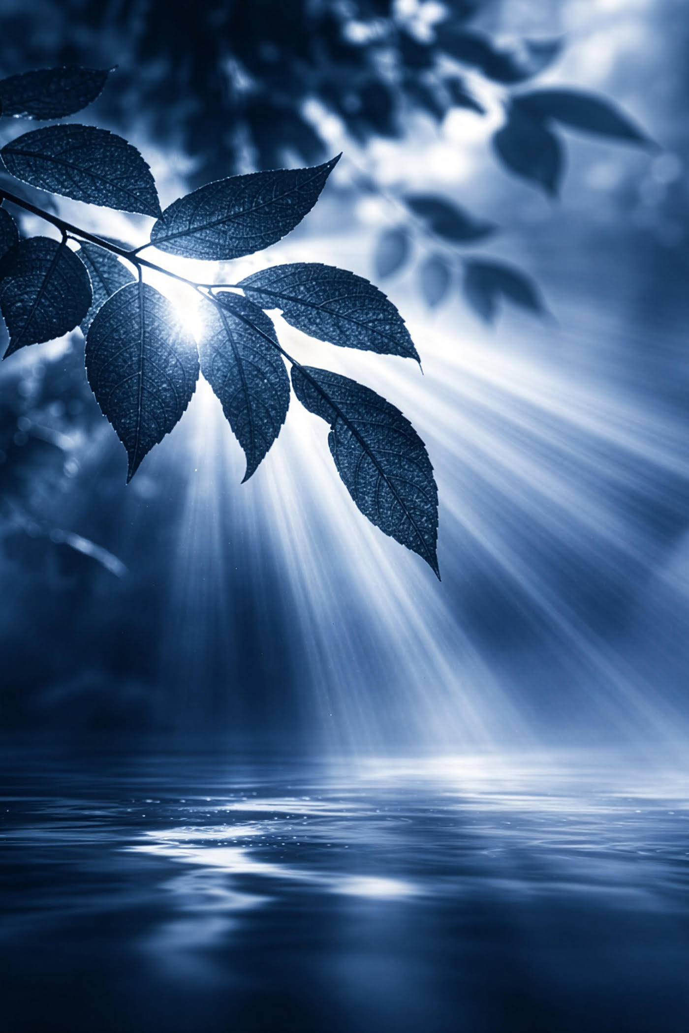 Luce tra le foglie